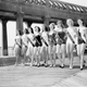 1953’s contestants take a casual stroll in Atlantic City.